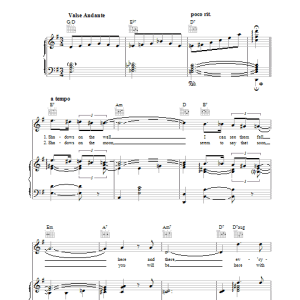 Harry Warren Shadow Waltz Musik Noten - Piano, Vocal & Guitar Chords - 37471-0