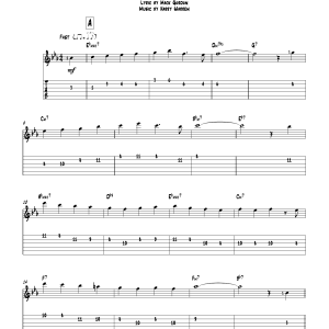 Harry Warren There Will Never Be Another You Musik Noten - Solo Guitar - 160335-0