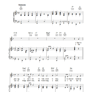 Harry Woods Dancing With My Shadow Musik Noten - Piano, Vocal & Guitar Chords - 37431-0