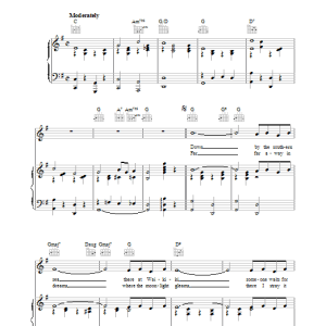 Haven Gillespie Drifting And Dreaming (Sweet Paradise) Musik Noten - Piano, Vocal & Guitar Chords - 35931-0