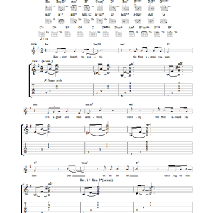 Hawksley Workman Watching The Fires Musik Noten - Guitar Tab - 34378-0