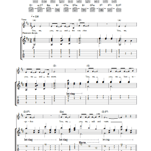 Hawksley Workman You Me And The Weather Musik Noten - Guitar Tab - 34715-0