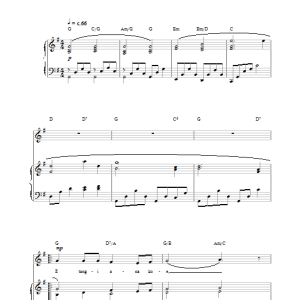 Hayley Westenra Hine, E Hine Musik Noten - Piano, Vocal & Guitar Chords - 26547-0
