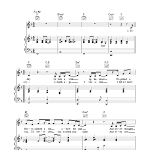 Hayley Westenra Never Saw Blue Musik Noten - Piano, Vocal & Guitar Chords - 34096-0