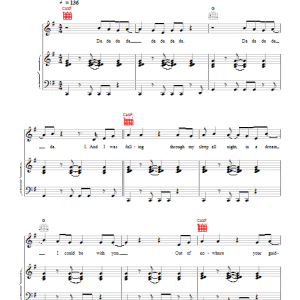 Hear'Say Everybody Musik Noten - Piano, Vocal & Guitar Chords - 19153-0