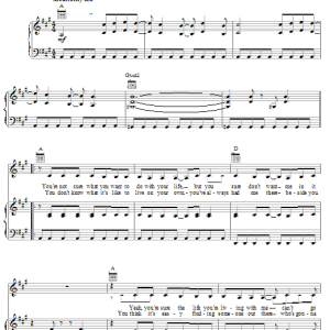 Heart Who Will You Run To Musik Noten - Piano, Vocal & Guitar Chords - 19847-0