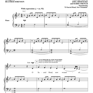 Heather Sorenson Mercy (O Sacred Head) Musik Noten - SATB Choir - 175472-0