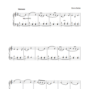 Hector Berlioz Dance Of The Sylphs (from The Damnation Of Faust) Musik Noten - Piano Solo - 35219-0