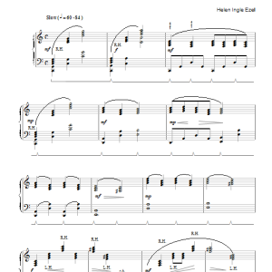 Helen Ingle Ezell Song Of The Sea Musik Noten - Piano Solo - 111305-0