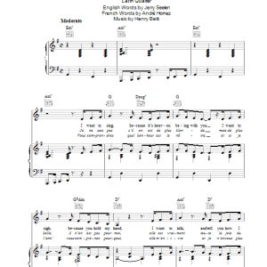 Henri Betti C'est Si Bon Musik Noten - Piano, Vocal & Guitar Chords - 37010-0