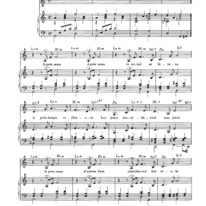 Henri Salvador Apres Nous Musik Noten - Piano & Vocal - 114944-0
