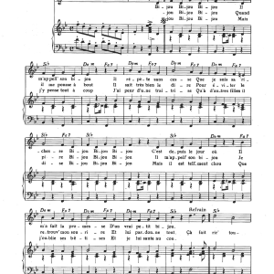 Henri Salvador Bijou Musik Noten - Piano & Vocal - 114954-0