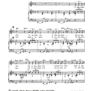 Henri Salvador Chercheur D'or Musik Noten - Piano & Vocal - 115149-0