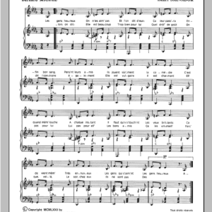 Henri Salvador Gens Heureux Musik Noten - Piano & Vocal - 115304-0