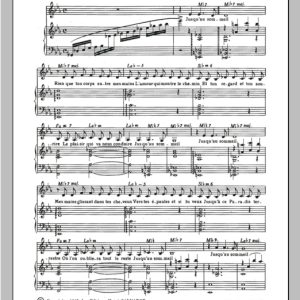 Henri Salvador Jusqu'au Sommeil Musik Noten - Piano & Vocal - 115097-0