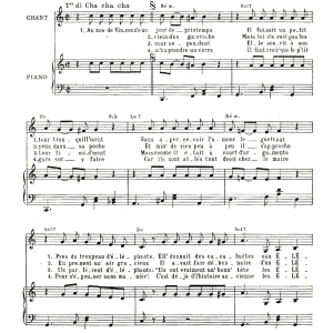 Henri Salvador Les Elephants Musik Noten - Piano & Vocal - 115305-0
