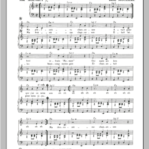 Henri Salvador Ma Premiere Chanson Musik Noten - Piano & Vocal - 115349-0