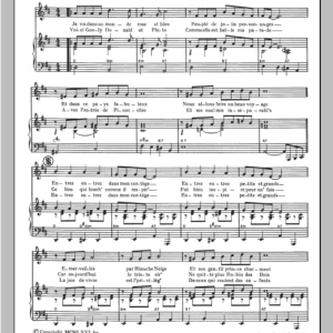 Henri Salvador Monde Rose Et Bleu Musik Noten - Piano & Vocal - 115570-0