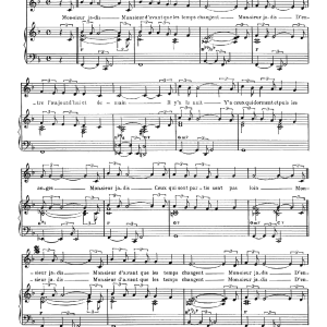 Henri Salvador Monsieur Jadis Musik Noten - Piano & Vocal - 115365-0