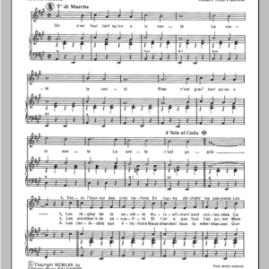 Henri Salvador On S'en Fout Tant Qu'on A La Sante Musik Noten - Piano & Vocal - 115373-0