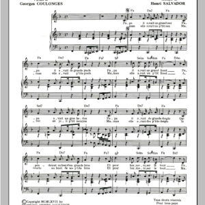 Henri Salvador Papa Et Maman Musik Noten - Piano & Vocal - 115381-0