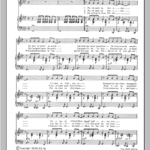 Henri Salvador Paris Brioche Musik Noten - Piano & Vocal - 115382-0