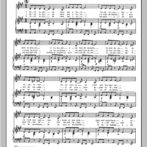 Henri Salvador Petit Lapin Musik Noten - Piano & Vocal - 115404-0