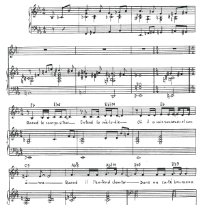 Henri Salvador Quand Le Compositeur Musik Noten - Piano, Vocal & Guitar Chords - 114808-0