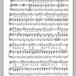 Henri Salvador Suis Le Ruisseau Musik Noten - Piano & Vocal - 115534-0