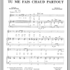 Henri Salvador Tu Me Fais Chaud Partout Musik Noten - Piano & Vocal - 115554-0