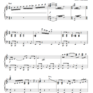 Henry Jackman Chasing Tail Musik Noten - Piano Solo - 88491-0