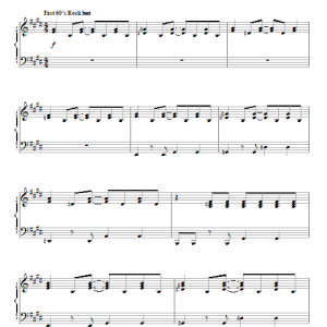 Henry Jackman One Minute To Win It Musik Noten - Piano Solo - 94635-0