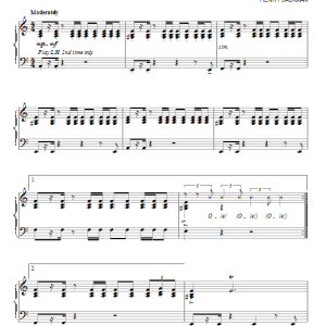 Henry Jackman The Puss Suite Musik Noten - Piano Solo - 88488-0