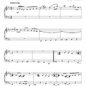 Henry Mancini A Cool Shade Of Blue Musik Noten - Piano Solo - 81326-0