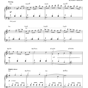 Henry Mancini Charade [Jazz version] (arr. Brent Edstrom) Musik Noten - Piano Solo - 162678-0