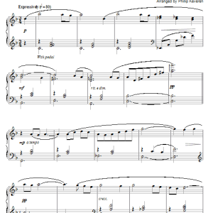 Henry Mancini Crazy World (arr. Phillip Keveren) Musik Noten - Piano Solo - 79867-0