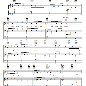 Henry Mancini I'll Give You Three Guesses Musik Noten - Piano, Vocal & Guitar Chords - 78054-0