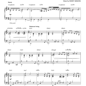 Henry Mancini Moon River [Jazz version] (arr. Brent Edstrom) Musik Noten - Piano Solo - 162696-0
