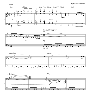 Henry Mancini Peter Gunn [Jazz version] (arr. Brent Edstrom) Musik Noten - Piano Solo - 162685-0