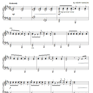 Henry Mancini Remington Steele Theme Musik Noten - Piano Solo - 77787-0