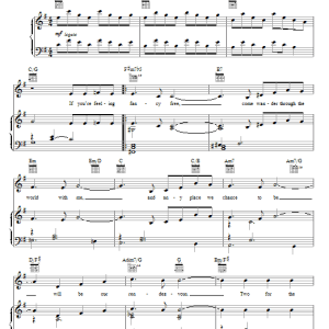 Henry Mancini Two For The Road Musik Noten - Piano, Vocal & Guitar Chords - 81317-0