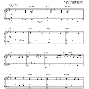 Henry Mancini Whistling Away The Dark [Jazz version] (arr. Brent Edstrom) Musik Noten - Piano Solo - 162693-0