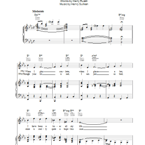Henry Sullivan I May Be Wrong (But I Think You're Wonderful) Musik Noten - Piano, Vocal & Guitar Chords - 36289-0