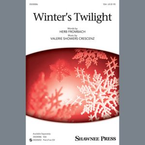 Herb Frombach Winter's Twilight Musik Noten - SSA Choir - 158550-thumbnail