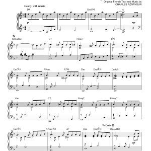 Herbert Kretzmer Yesterday, When I Was Young (Hier Encore) [Jazz version] (arr. Brent Edstrom) Musik Noten - Piano Solo - 171865-0
