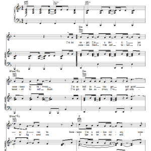 Hilary Duff I Am Musik Noten - Piano, Vocal & Guitar Chords - 95638-0