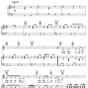 Hilary Duff Workin' It Out Musik Noten - Piano, Vocal & Guitar Chords - 26645-0