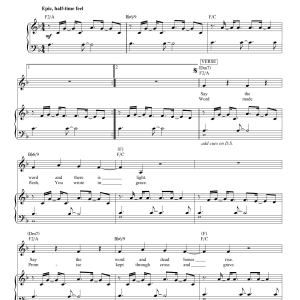 Hillsong United Say The Word Musik Noten - Piano & Vocal - 165068-0