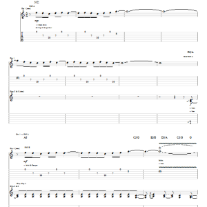 HIM Behind The Crimson Door Musik Noten - Guitar Tab - 56465-0