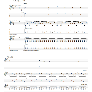 HIM Dark Light Musik Noten - Guitar Tab - 56464-0